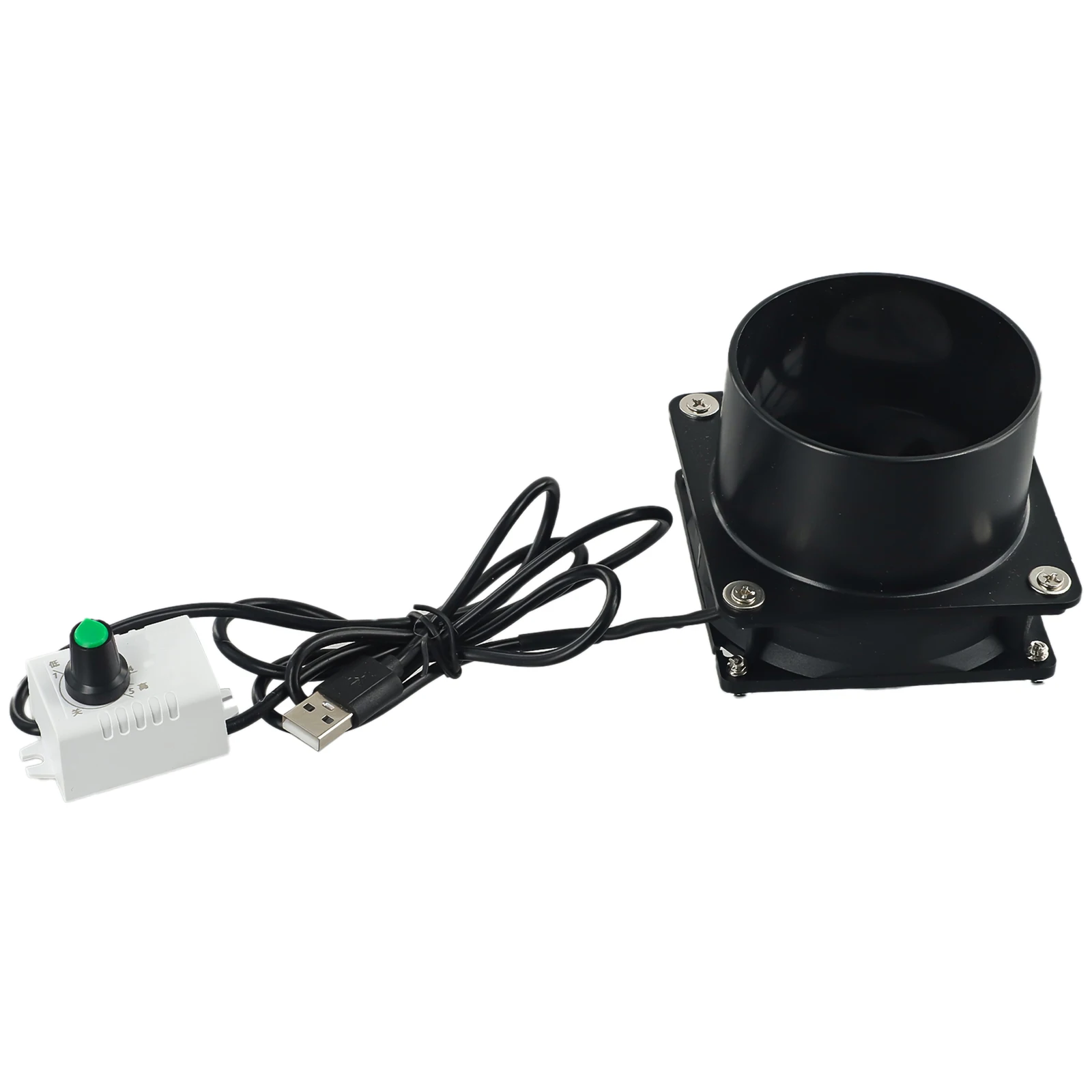 USB Adjustable Solder Smoke Absorber for esd Fume Extractor Fan Pipe Duct Exhuast Fan With Pipe Tub Ventilation Fan For Home