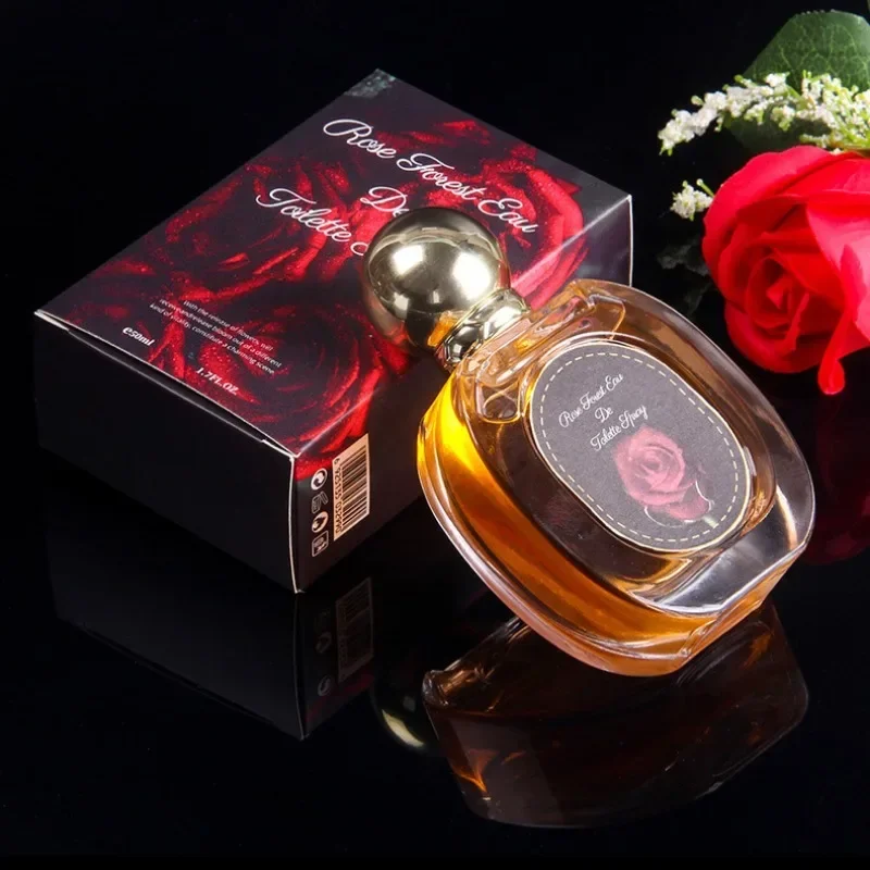 Женский парфюм Rose Forest 2025 EAU DE PARFUM для женщин, 50 мл, 1,7 флэш-оц. PERFUME LONG TIME LASTING Парфюмерия Mujer Originales