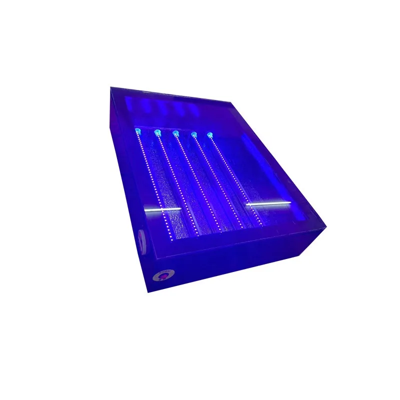 Small and simple printing machine, exposure machine, plate making machine, screen printing ultraviolet light source