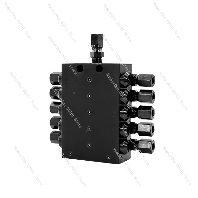 

Дозатор масла, многопозиционный распределительный клапан, блокируемый прогрессивный распределительный модуль SSV для точного дозирования