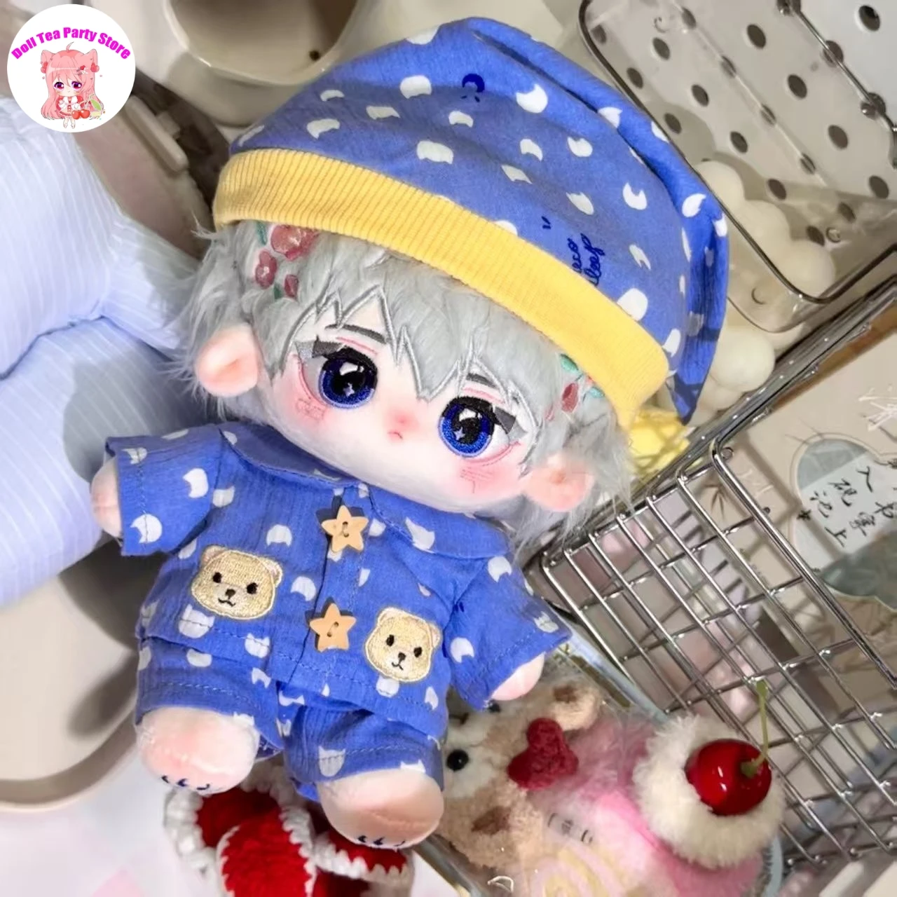 Game Love and Deepspace Xavier Attribute Cotton Doll Plush Stuffed Body Plushies Change Clothes Toys Figures 20cm Birthday Gi