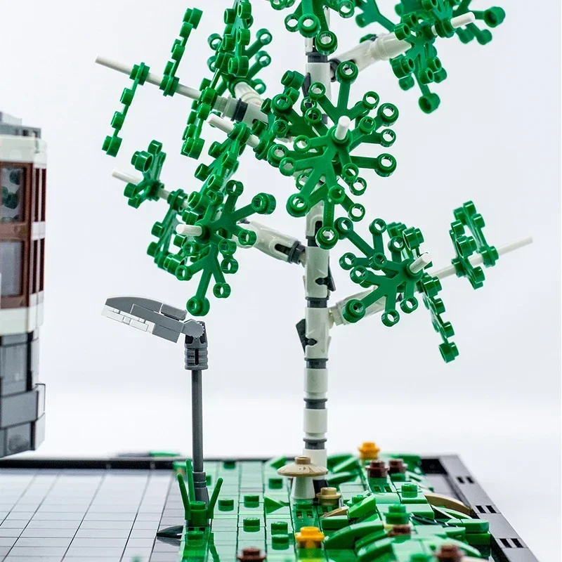 Espaço base modelo moc tijolos de construção satélite estação terra tecnologia blocos modulares presentes brinquedos natal diy conjuntos montagem