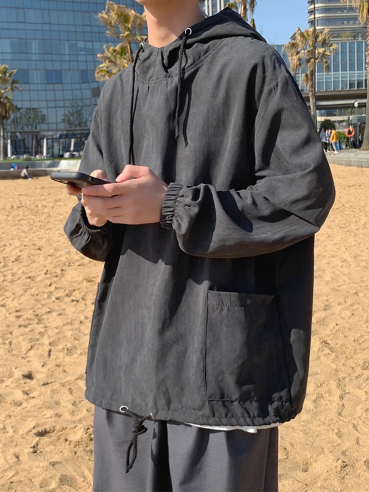 

Мужской кожаный тренчкот: классический, модный, для офиса, с термозащитой, ветрозащитный, водонепроницаемый, весенний, быстросохнущий