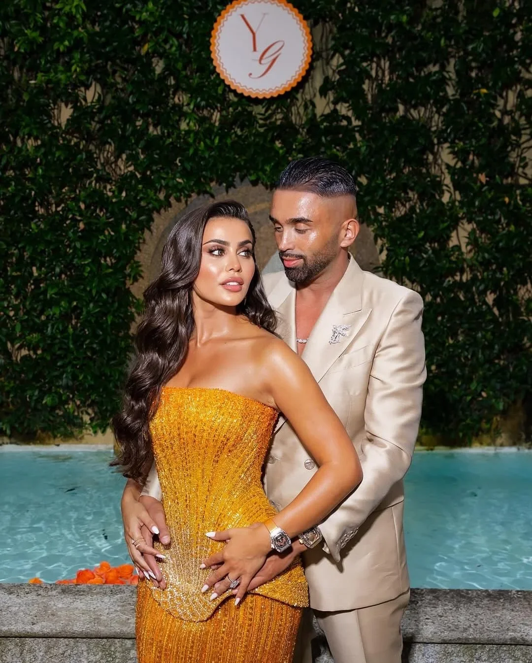 فساتين سهرة فاخرة من FATAPAESE 2026 فساتين عربية ذهبية للخطوبة وحفلات الزفاف فستان الضيوف Festasين #4