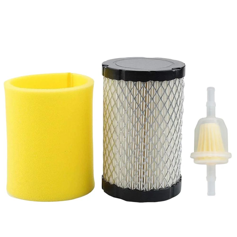 Air Filter 590825 594201 796031 with Matching Pre Filter For 797704 for BS Engine Air Filtration in Lawn Equipment