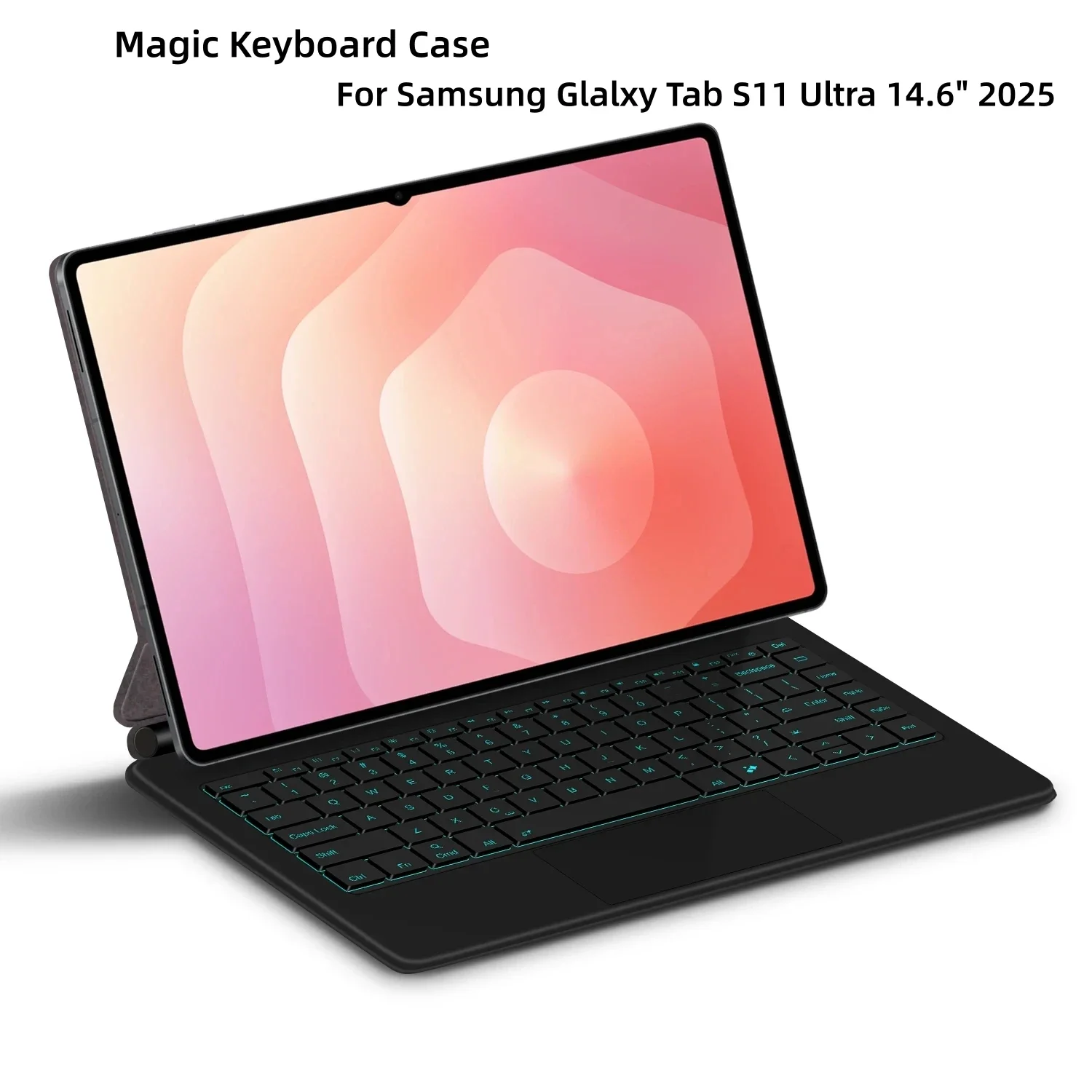 Magic Keyboard Case For Samsung Galaxy Tab S11 Ultra 14.6 Inch 2025 SM-X930 SM-X936B Smart Cover For Tab S11 Ultra Tablet