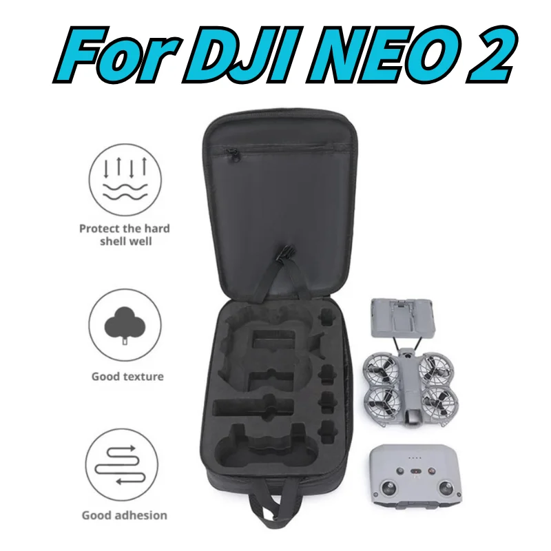 

Сумка для хранения DJI NEO 2, противоударная защитная сумка, портативный жесткий рюкзак, дорожный чехол для переноски, аксессуары для дронов