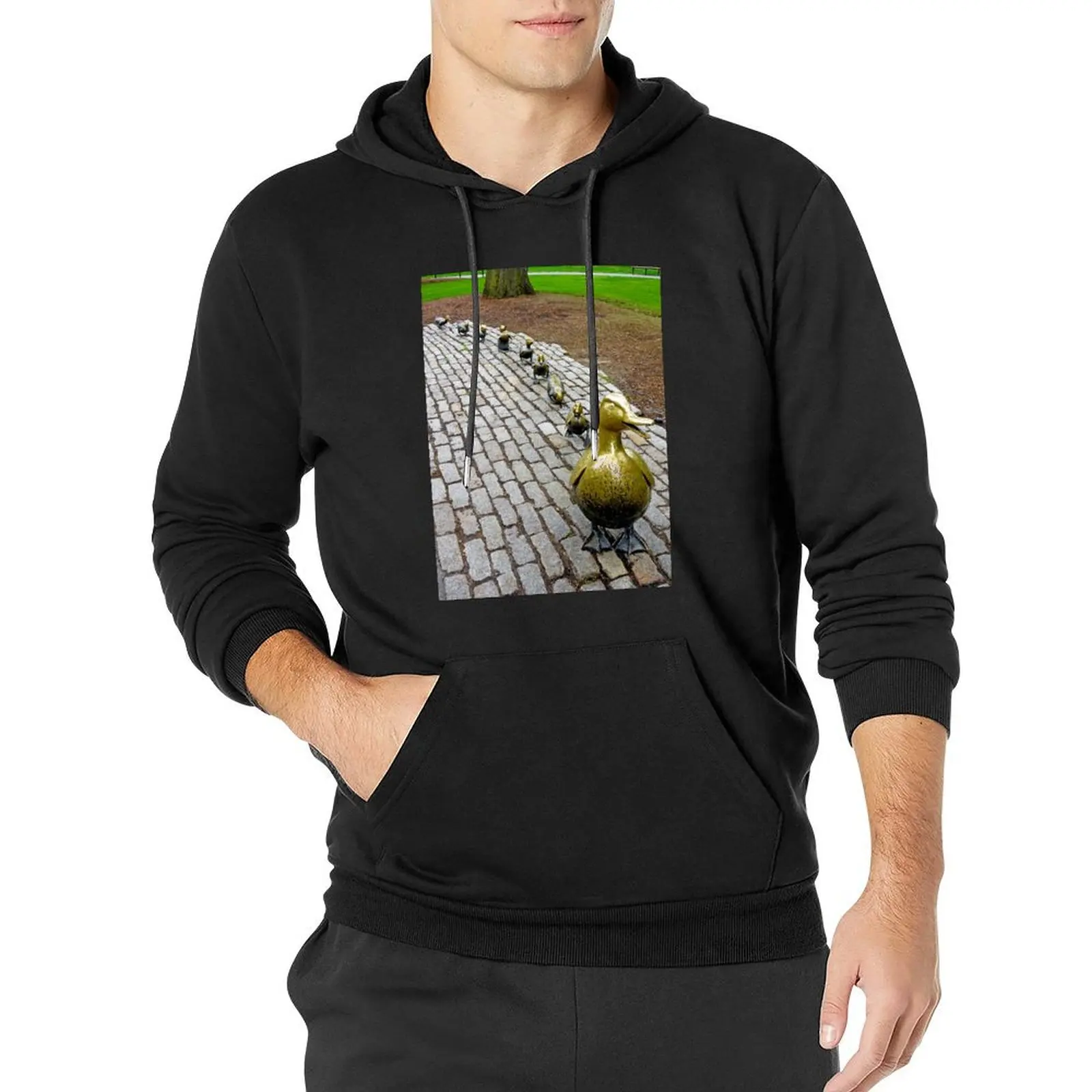 

Make Way for Ducklings Study 1 Pullover Hoodie men's autumn clothes new features of hoodies & sweatshirts