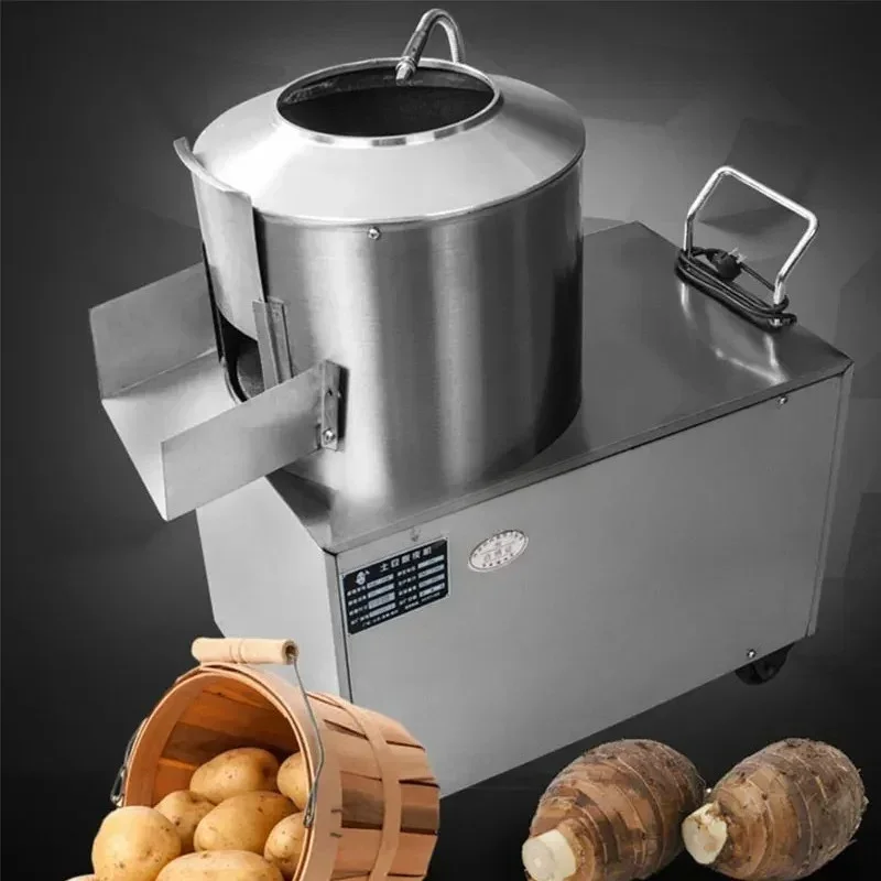 Electric Sweet Potato Peeler Cleaning Washing And Peeling Machine Industrial Potato Skin Remover Commercial