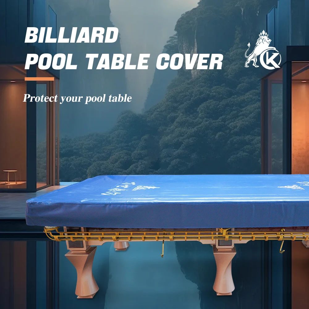 

KONLLEN сверхмощный чехол для бильярдного стола из кожзаменителя, водонепроницаемый и отрывной чехол для бильярдного стола