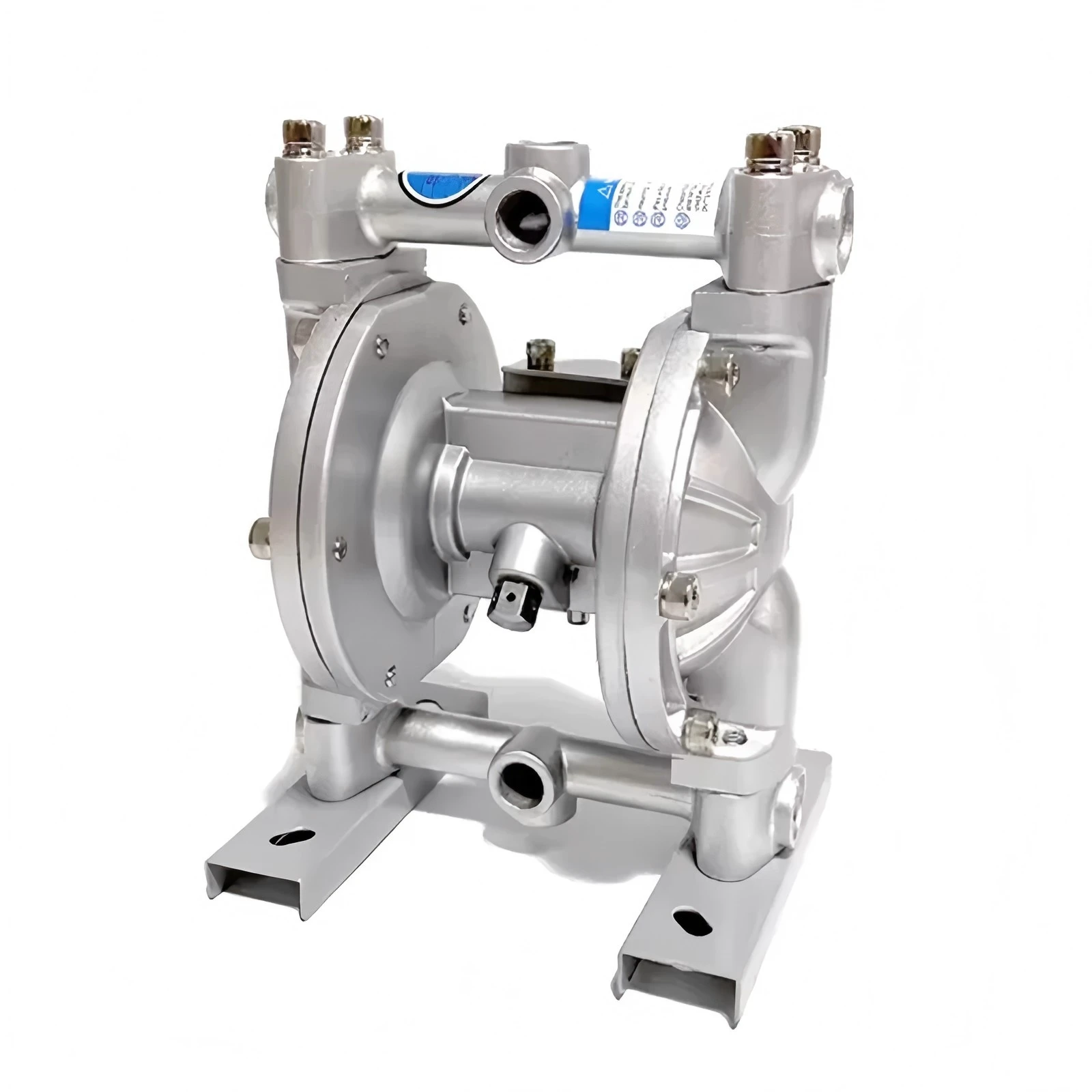 A10 Pneumatic Double Diaphragm Pump — Air Operated Paint Pump Aluminum Alloy Diaphragm Pump