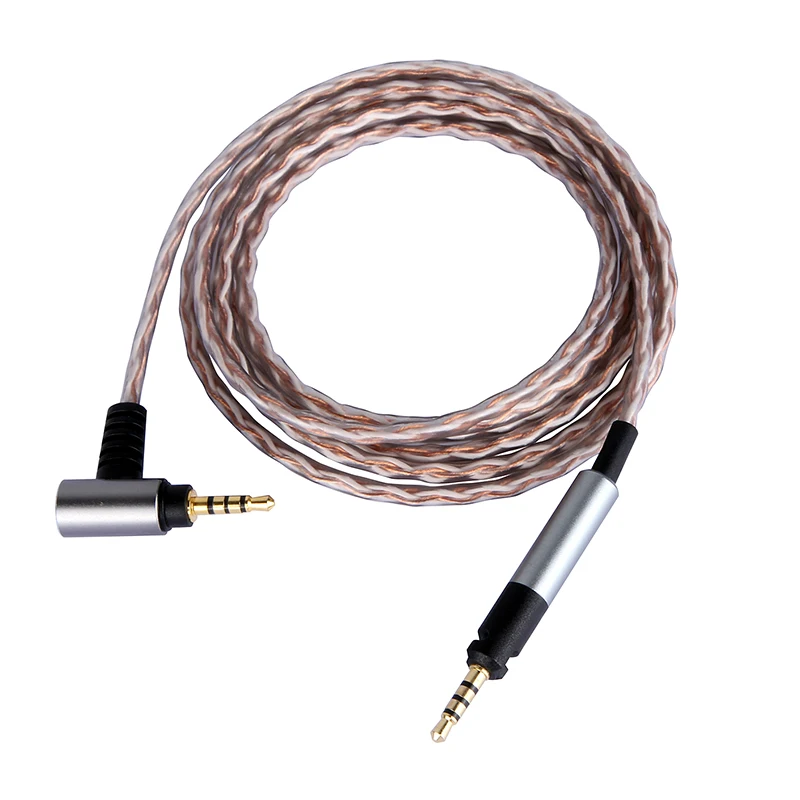 For Sennheiser HD598 HD560s HD400pro HD2.30 Earphone Replaceable 4.4mm 3.5mm 2.5mmBalanced Single Crystal Copper Upgrading Cable