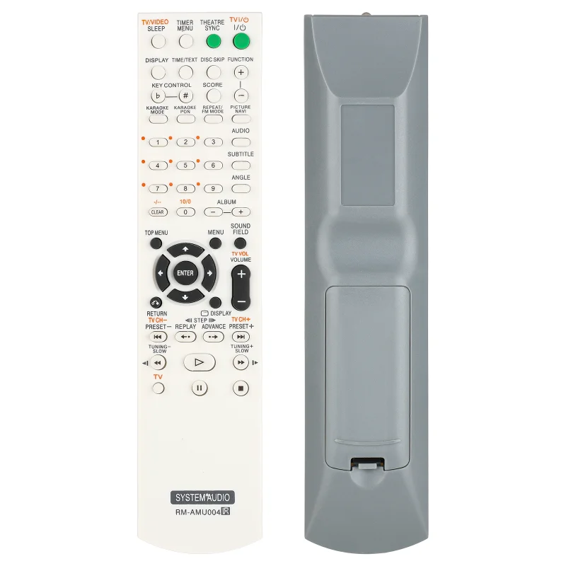 RM-AMU004 RMAMU004 Control remoto para Sony, para sistema de audio Sony FST-ZX100D/ZX80D LBT-ZX100D/ZX80D LBT-ZX80D MHC-GN1000D MHC-GN