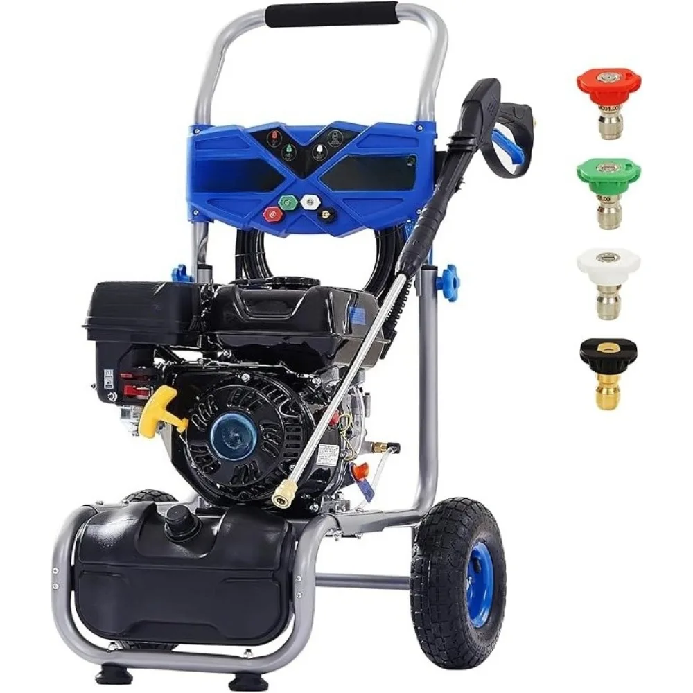 

Gas Pressure Washer 3500 PSI, 2.3 GPM Heavy Duty High Power Washer,7HP Engine with 25Ft Pressure Hose, Axial Aluminum Pump,