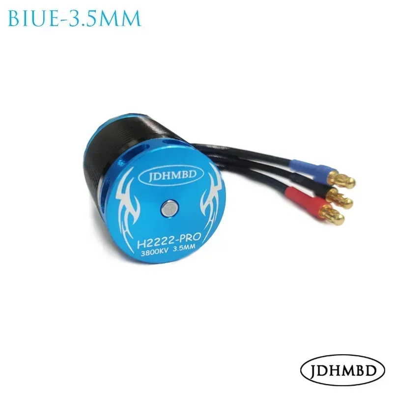 JDHMBD 450 3800KV-2222-3.5MM Brushless Motor for Trex 450 AZLRC 450 X360（3S） Helicopter