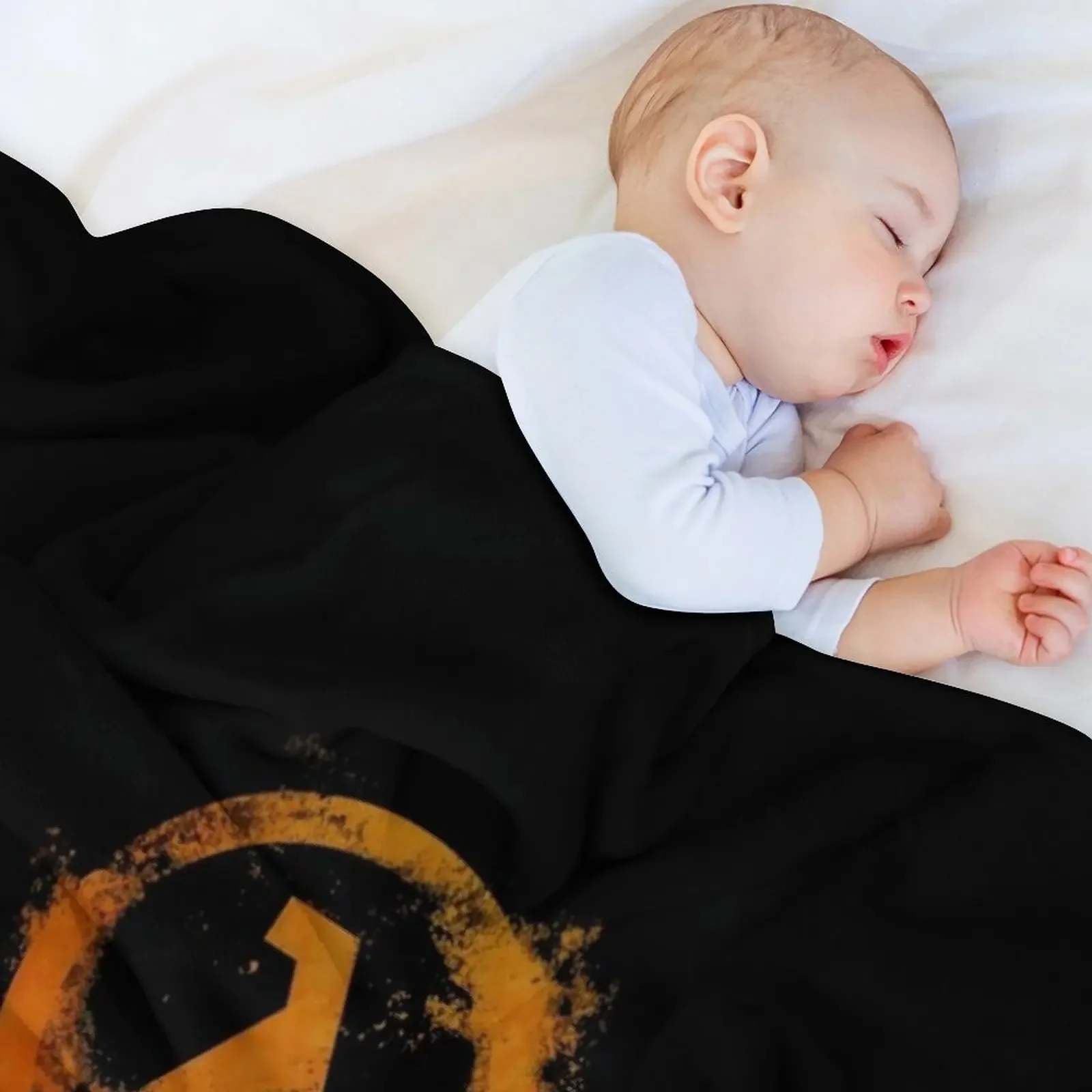 Half Life Art Work Throw Blanket Soft Plush Plaid Luxury Plush Moving Blankets