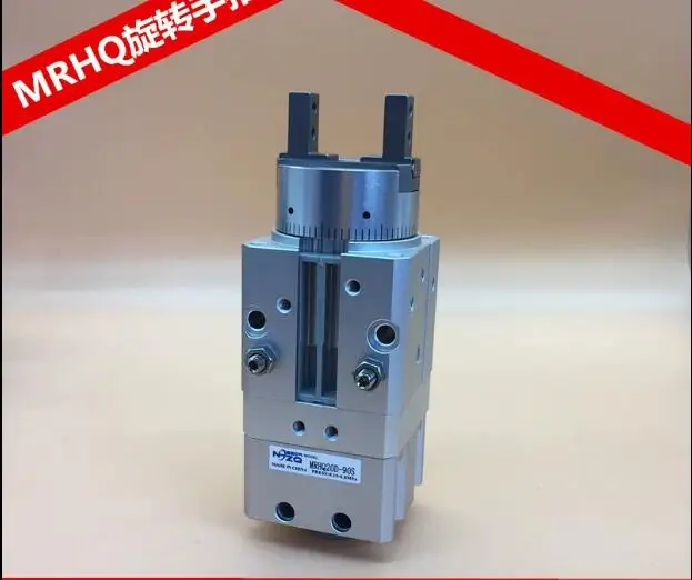 MRHQ Rotary Cylinder bore 20mm MRHQ20D-90S MRHQ20D-180S 90 180 degree Single vane robot gripper Double acting rotary actuator