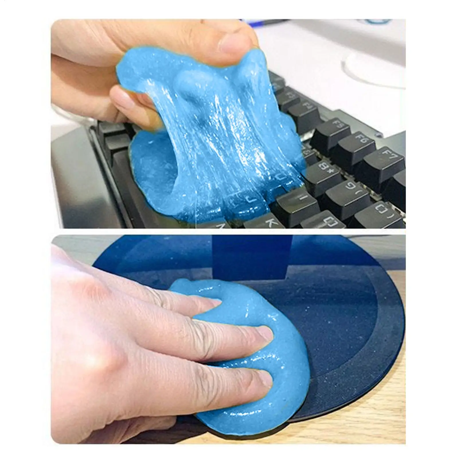 160g  Car Interior Cleaning Gel Detail Tool Dust Cleaning Gel Keyboard Detailing Tool For Vent Dashboard Console Steering Wheel