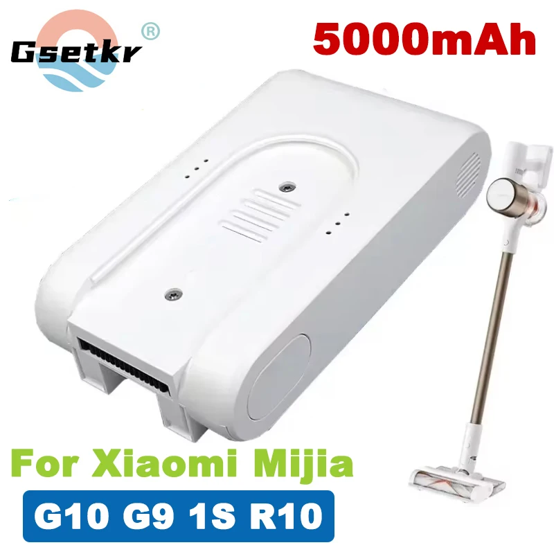 NEW Replacement Battery DGDXT-7S1P-001 For Xiaomi Mijia Wireless Vacuum Cleaner G9 G10 1S Plus G10 Plus 5000mAh