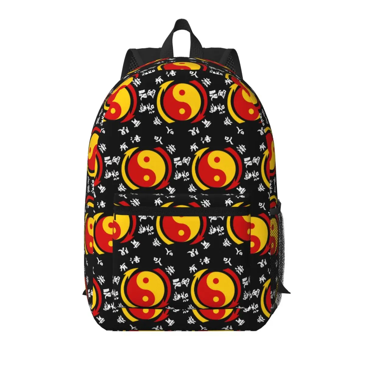 

JKD Jeet Kune Do Logo Student Backpack School Bag Hiking Travel Daypack for Boys Girls Bookbag Shoulder Bags