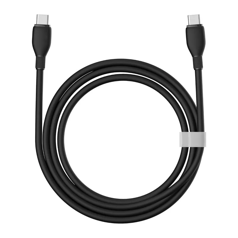 【A75T】 Cable / Fast Charging 100W / Type-C to Type-C 2m, Black - Perfect for Mobile Devices