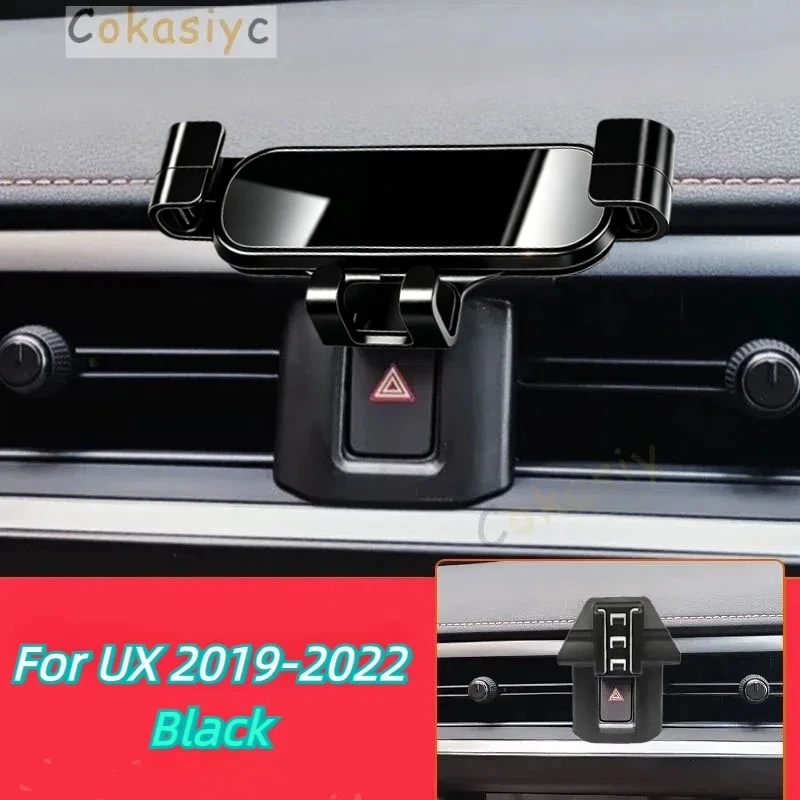 Car Mobile Phone Holder For Lexus UX 250h 200 2022 - 2019 Mounts Bracket Stand Rotatable Support Accessories 3 Colors