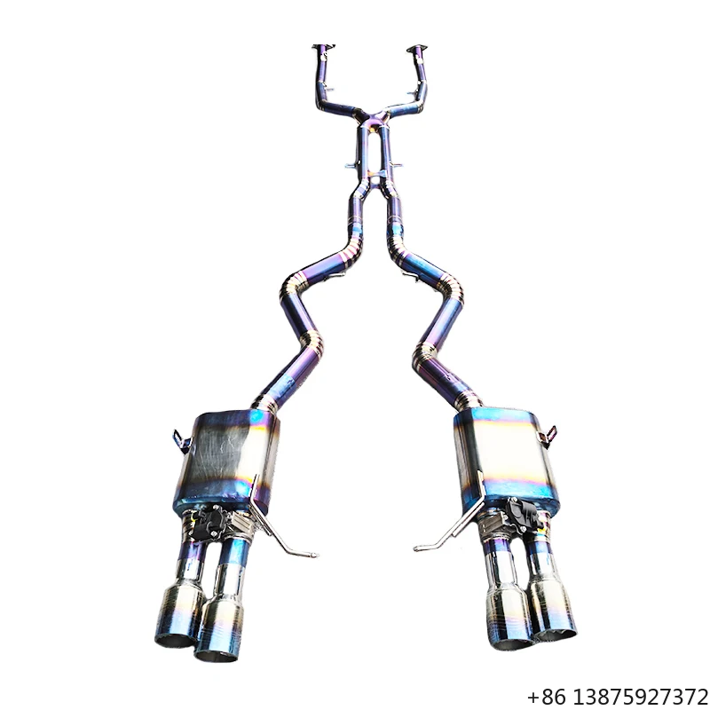 

Выхлопная система Catback для M3 E90/E92/E93 4.0л 2008-2013, титановая, с центральной трубой X, управлением клапаном и выхлопной трубой