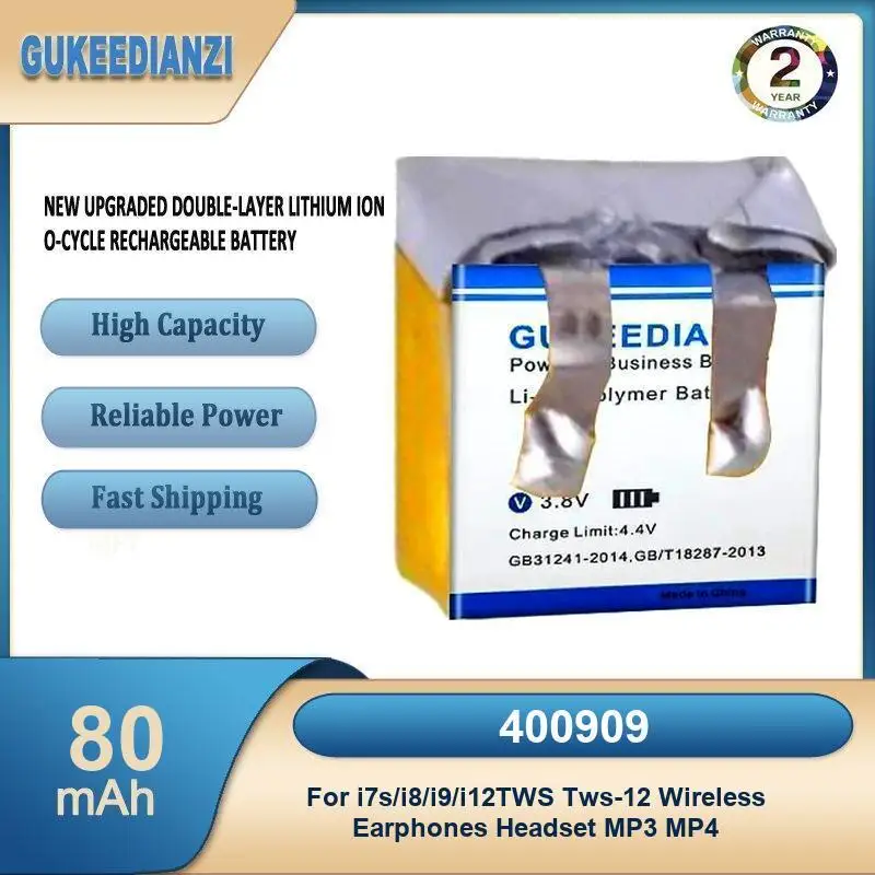 بطارية ل TWS i7 i8 i9 i7s i10 GPS MP3 MP4 3D i12 Tws-12 سماعات لاسلكية سماعة MP3 MP4 501010 400909 قدرة عالية #2