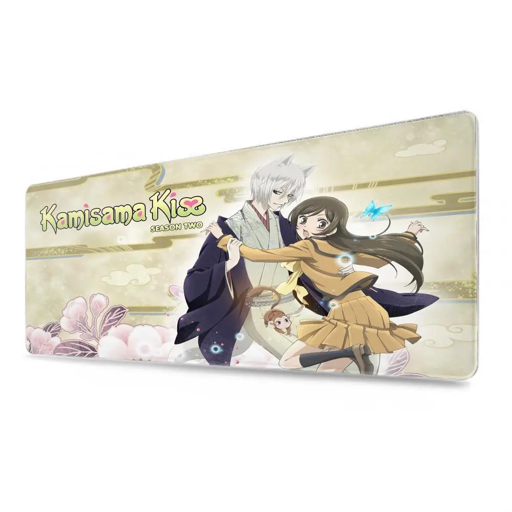 Kamisama Kiss Mouse Pad Tablet mouse Pad Laptop xl desktop mate, cute HD Rainbow Gaming keyboard pad, Player, 90x40