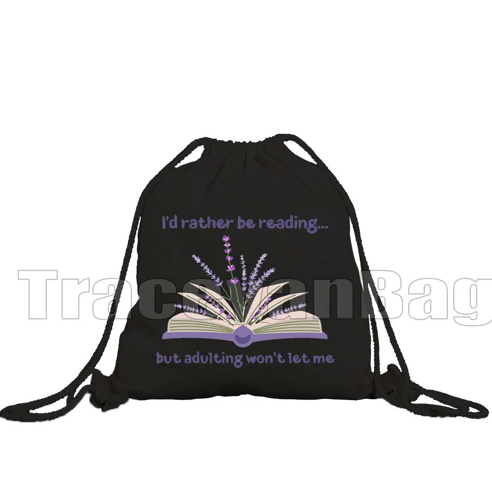 

Butterflies Flowers Growing From Book Floral Open Book Aesthetic Books Lover Gifts Canvas Drawstring Backpack Bags Gym Sackpack