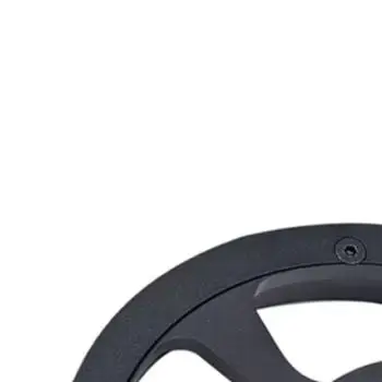 /Bike /Crankset /46T Chainring 120mm Square Hole Aluminum Alloy Belt Drive System With Plate Design For Bicycle Components Parts