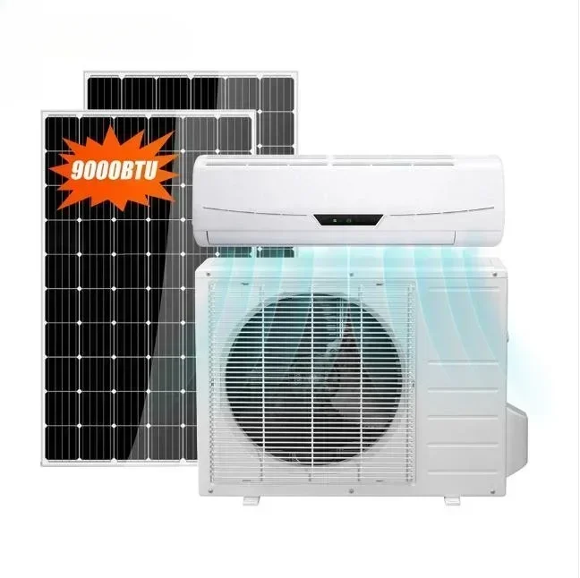 100% Dc Inverter mini split air conditioner with solar panels solar air conditioner