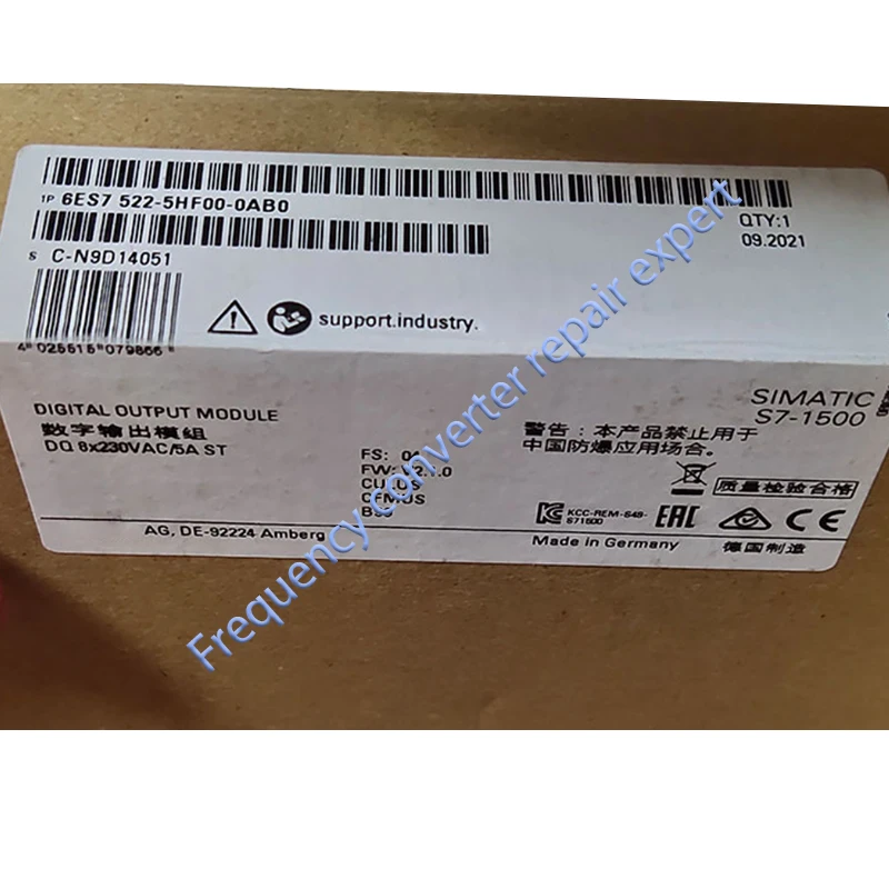 6ES7522-5HF00-0AB0 6ES7 522-5HF00-0AB0 Original Factory Agent, New Original