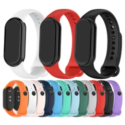 Watch Strap for Xiaomi Mi Band 8-9 NFC Bracelet Accessories Waterproof Silicone Wristband watchbands correa Mi Band 8-9 strap