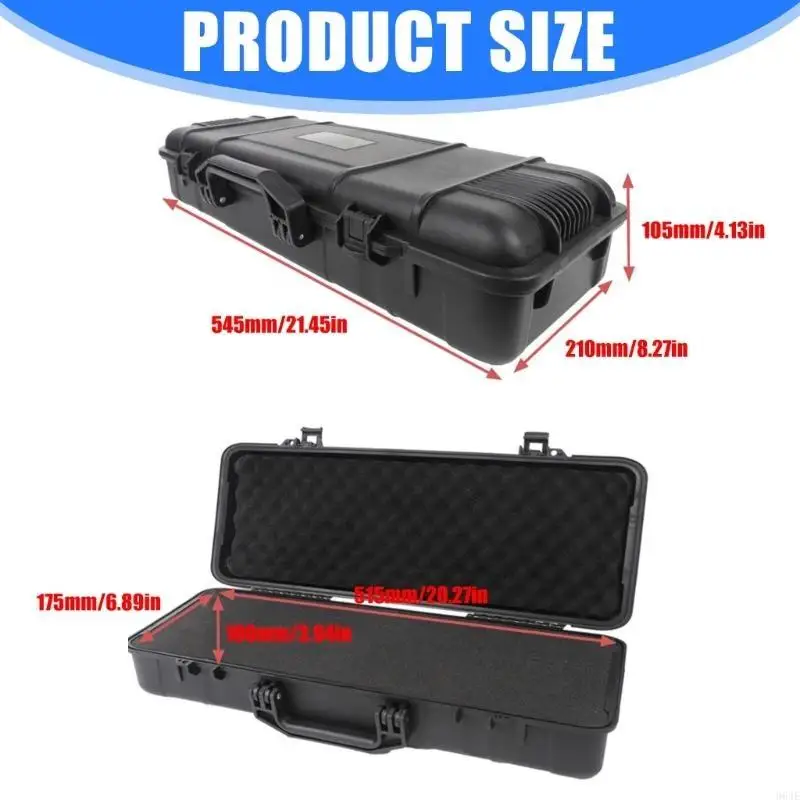 964E Portable Sealed Tool Organizers Case For Safe Transport In Wet And Rough Setting