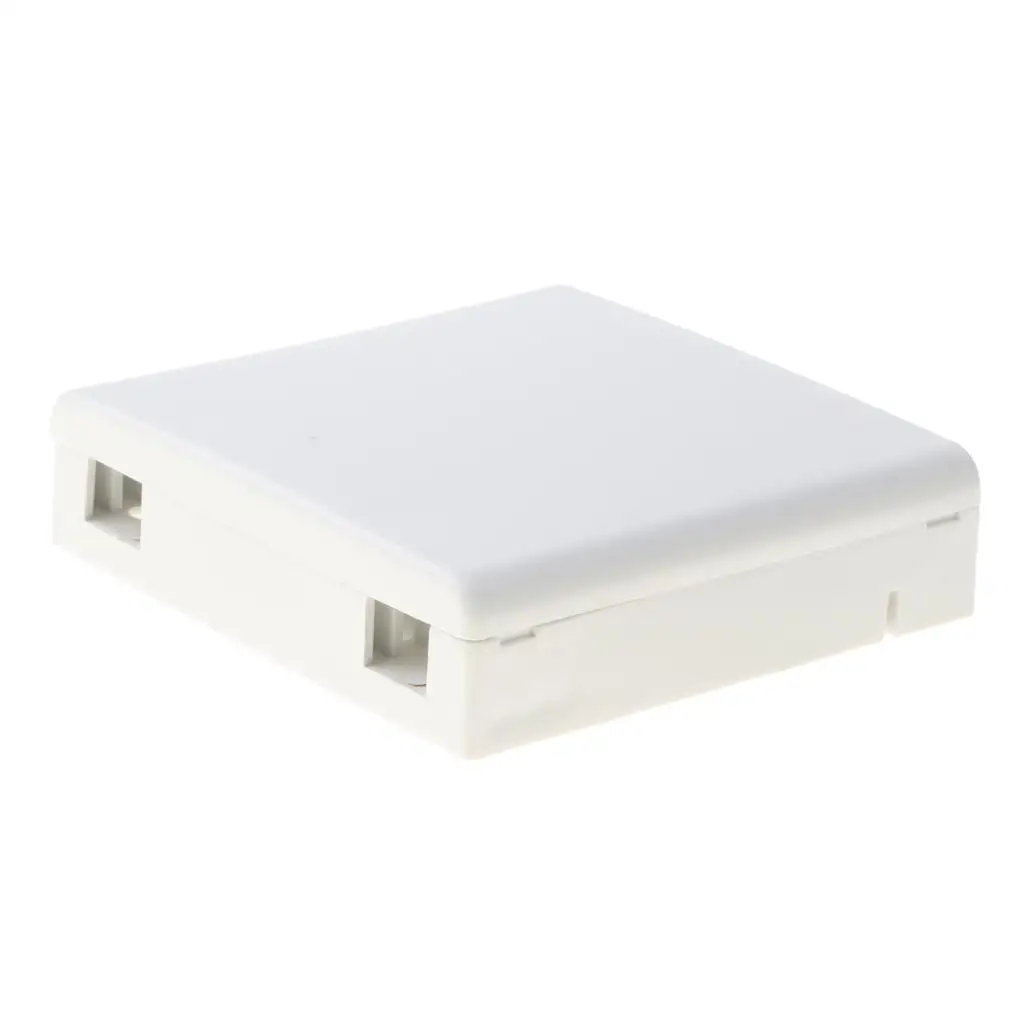 Fiber Optic Distribution Box Embedded ABS Panel Compact Design Terminal Box for FTTH FTTX Video Transmission Networks