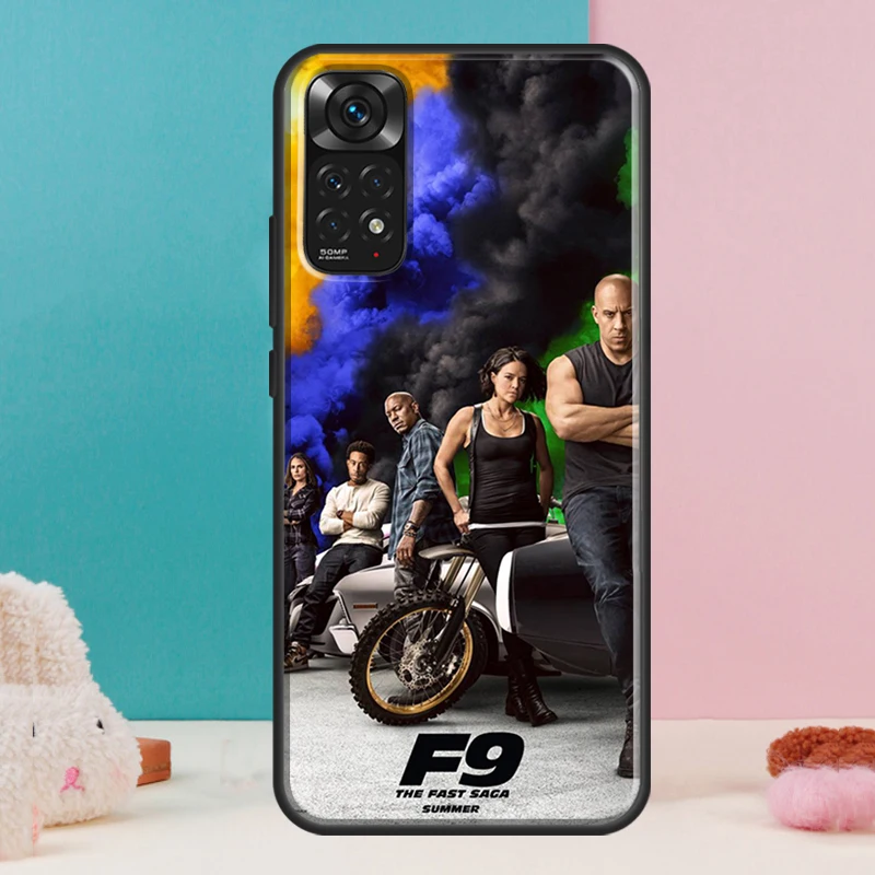 حافظة فيلم سريعة وغاضبة لهاتف Xiaomi Redmi Note 13 12 Pro 14 11 9 10 9S 10S 11S 12S Redmi 14C 13C 10C 12C