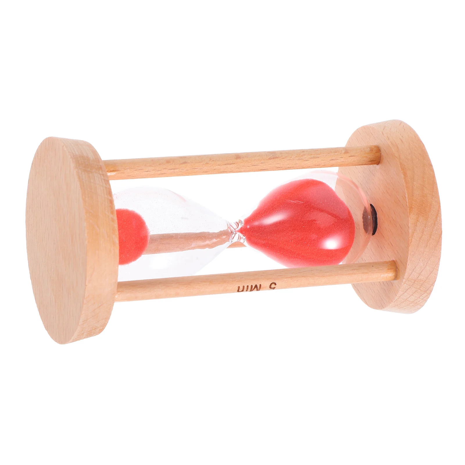 

5 Minute Sand Timer Hourglass Kitchen Restaurant Wood Frame Fine Sand Flow Mini Classroom Game Teeth Brushing Hand Washing