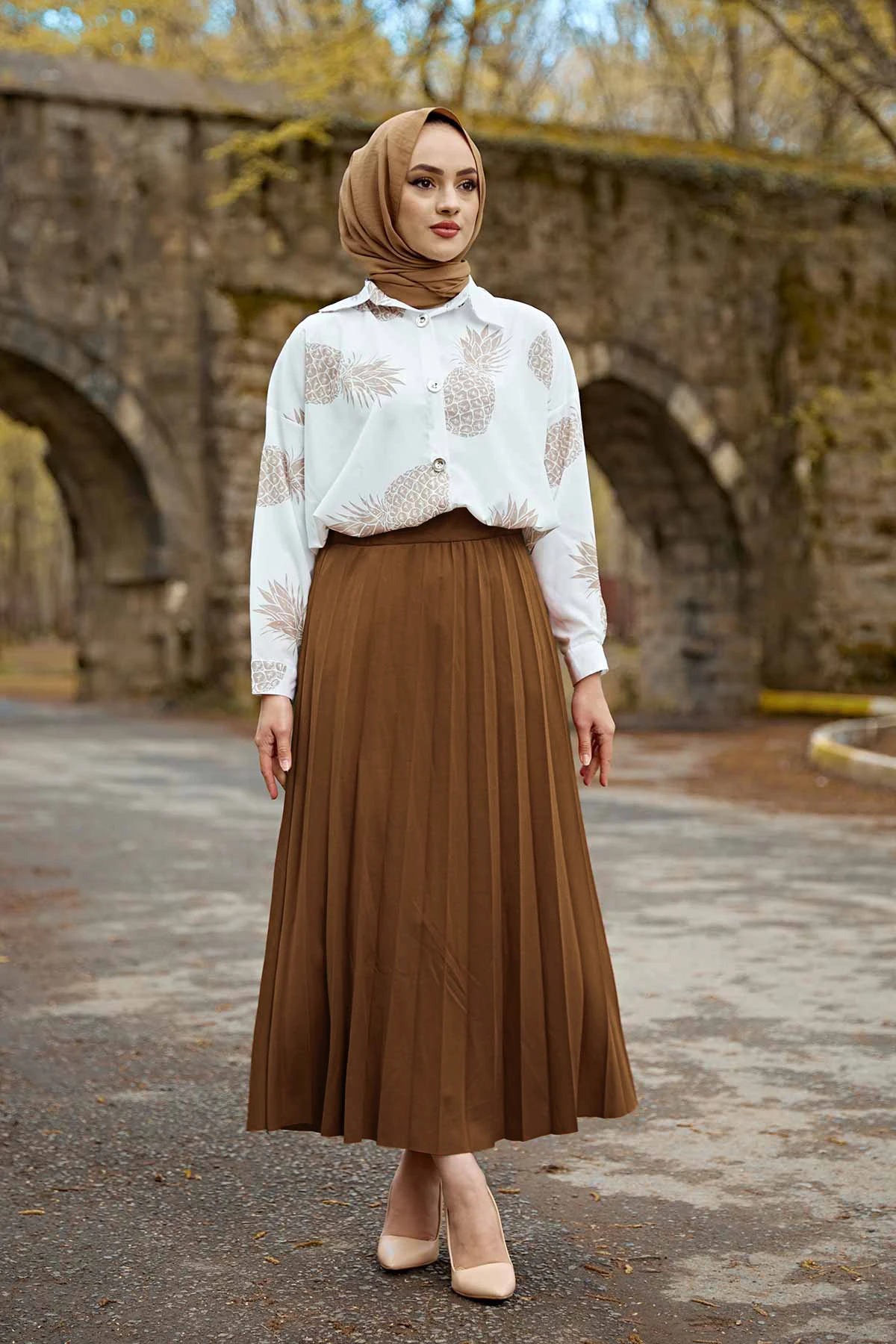 

Piliseli Skirt Tan