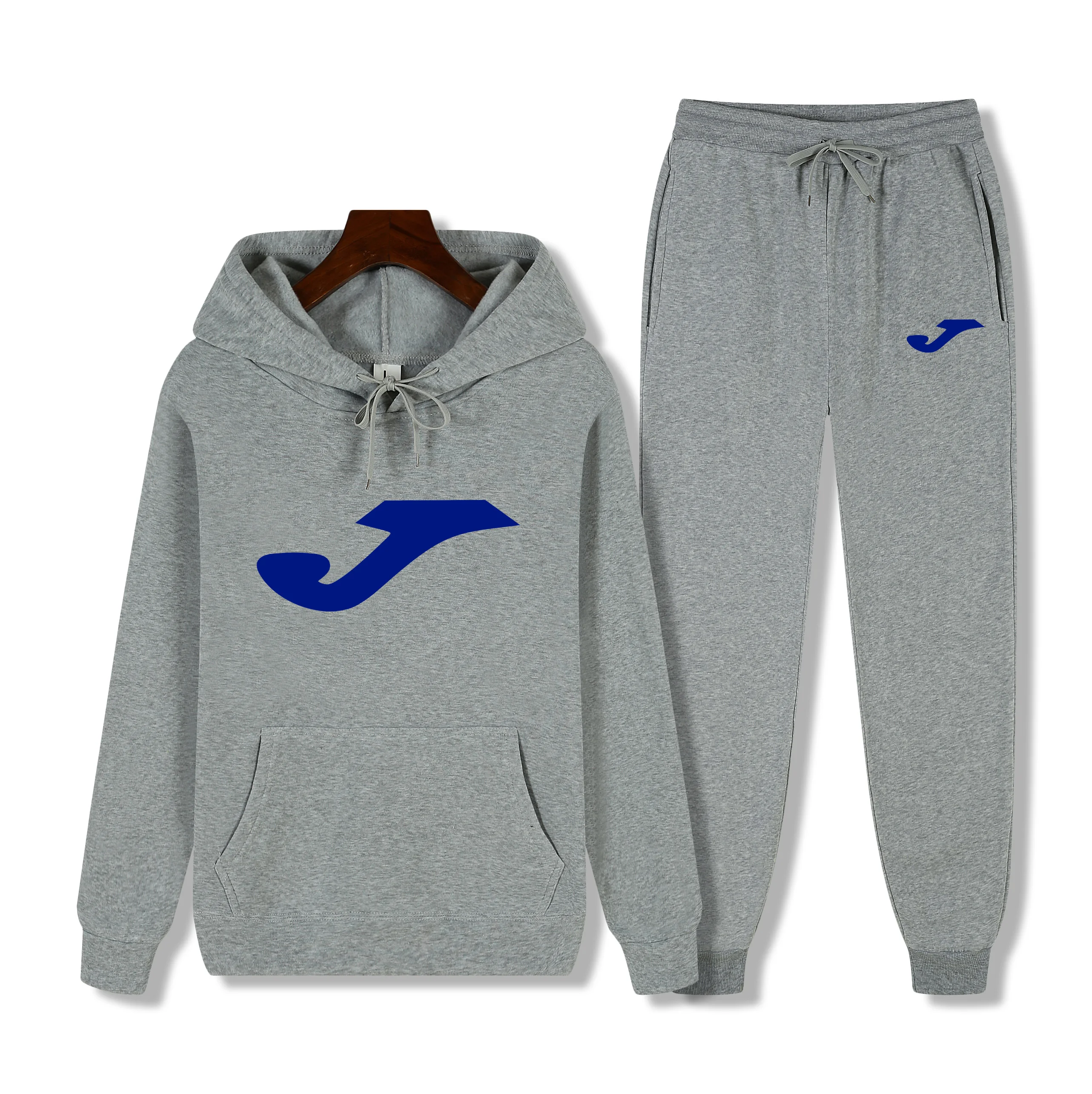 

JOMA men's sweatshirt + trousers two-piece set autumn and winter high-quality suit outdoor running fitness sports casual wear