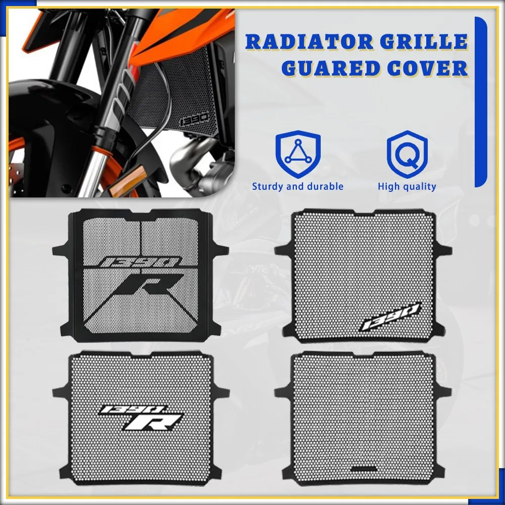 

Motorcycle Accessorie For 1390 Super Duke R Evo 2024 2025 1390 SuperDuke R Aluminum Radiator Grille Cover Guard Protection