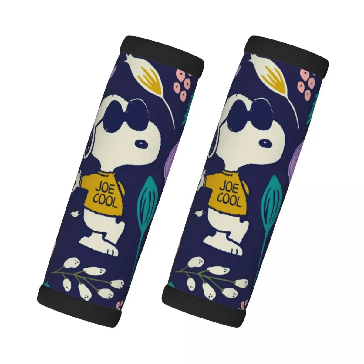 

Custom Cute S-Snoopys Luggage Handles Wrap Grips 2 Pcs Neoprene Suitcases Luggage Travel Accessories For Backpack Shoulder Pad
