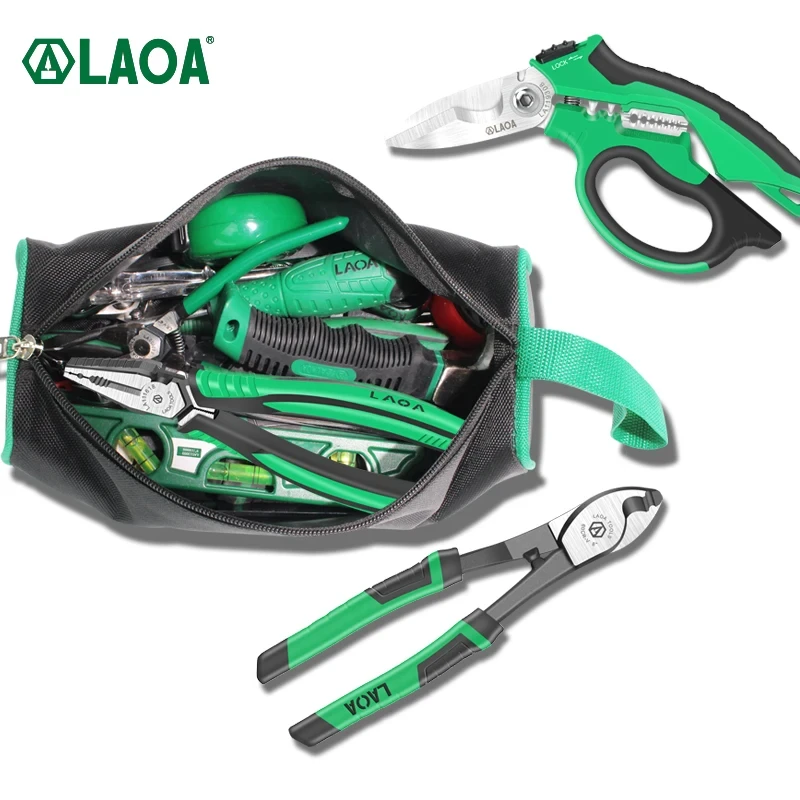 Imagem -02 - Laoa-impermeável Oxford Canvas Handbag Organizador Ferramenta Bolsas Adequado para Parafusos Unhas Metal Car Parts Armazenamento Pesca Viagem Maquiagem 1680d