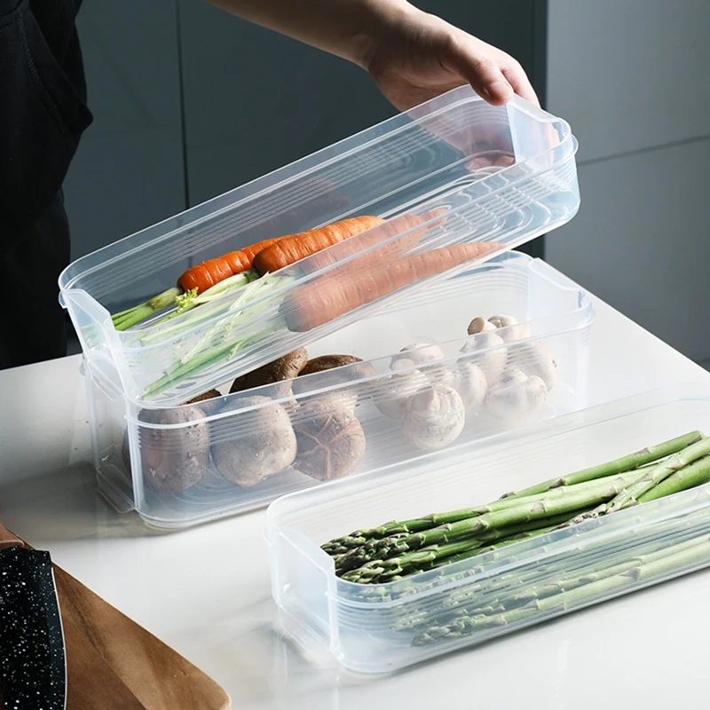 Refrigerator Box Kitchen Multi-Storey Frozen Fruit & Vegetable Eggs Special Storage Box For Food-Grade Refrigerator