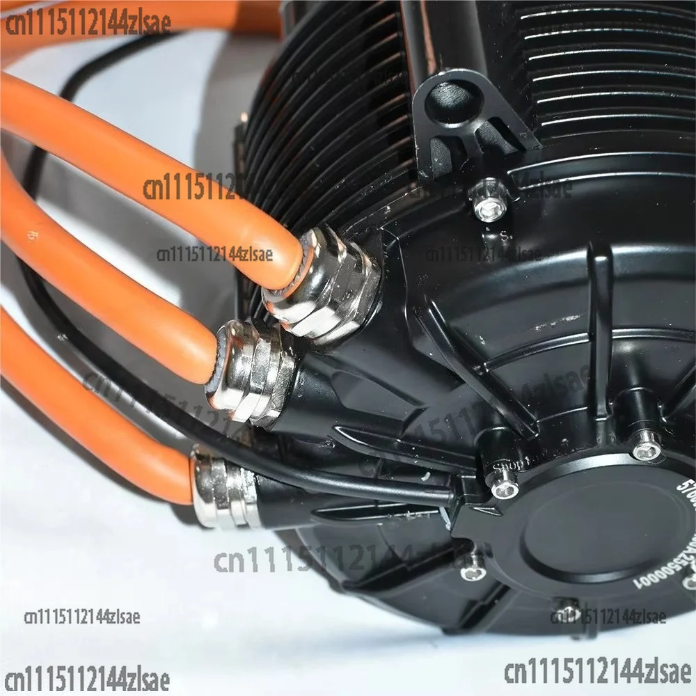 QS165 60H 12000W Mid Drive Brushless Motor, High Torque Geared IPM Motor for ATV and Electric Vehicle Conversion Kits