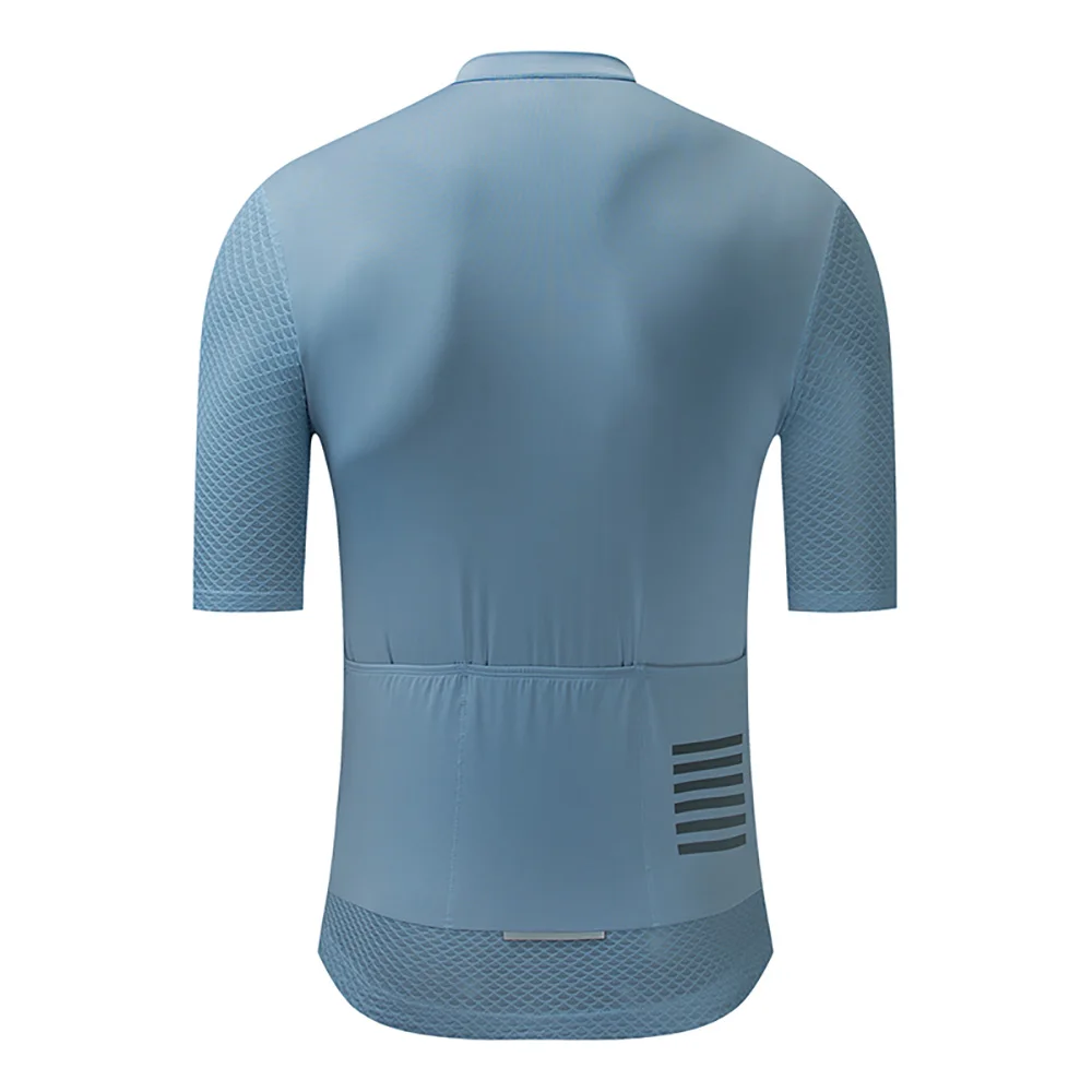 YKYWBIKE Männer Sommer Kurzarm Radfahren Jersey Neue Farbe Atmungsaktive Shirts MTB Maillot Rennen Rennrad Tops Fahrrad Kleidung – Detail 25