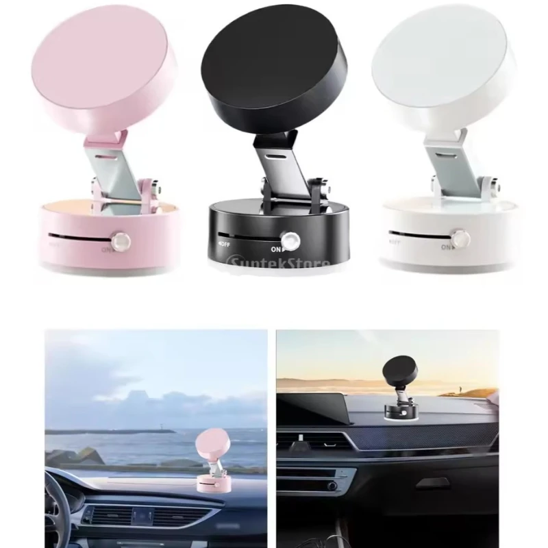 

Вакуумная магнитная присоска, складная поворотная подставка, двусторонняя присоска для универсальной вакуумной поворотной подставки, держатель для мобильного телефона