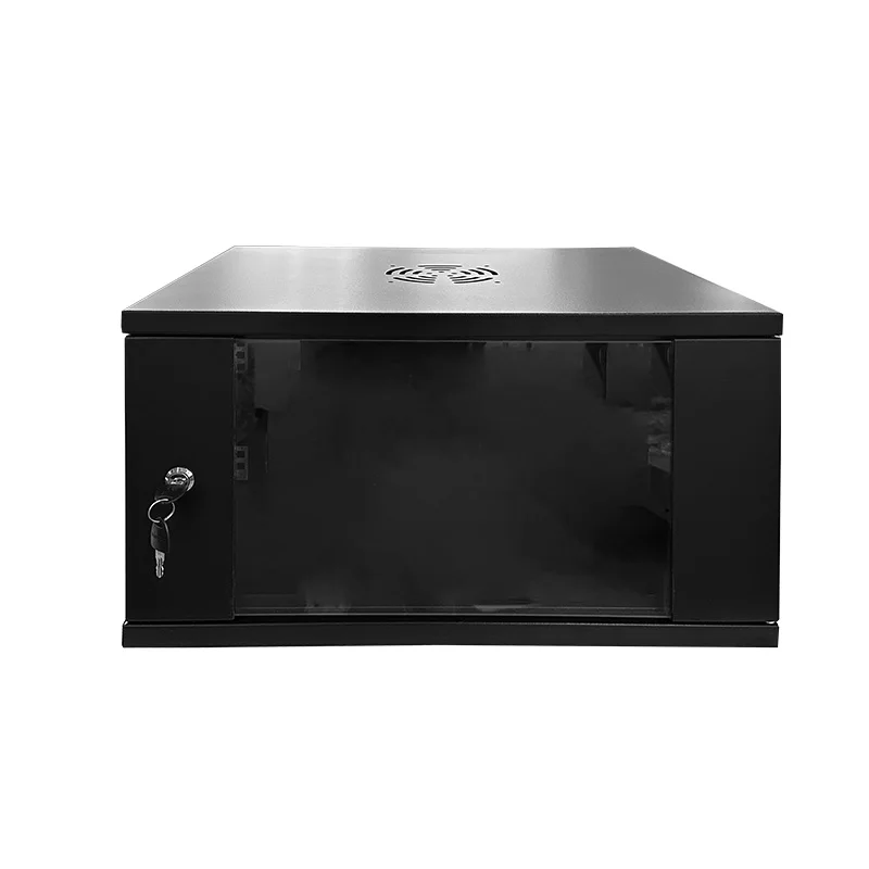 custom.19 Inch Wall Mount 6u Disassembled Cabinet Box Data Center Metal CCTV Internet Server Wall Mount Rack