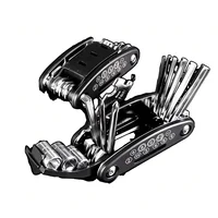 16-in-1 Socket Wrench Set, Non-Slip Rotating Head. Durable Stainless Steel for Home & Car Repairs. Easy & Universal Tool. 2