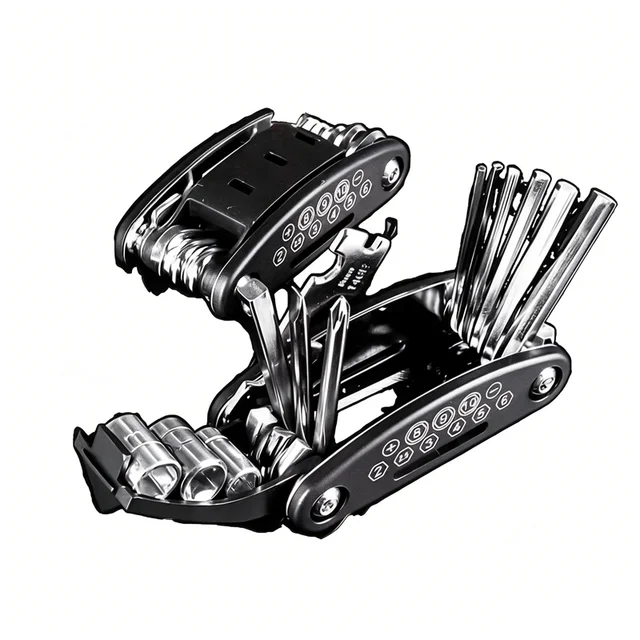 16-in-1 Socket Wrench Set, Non-Slip Rotating Head. Durable Stainless Steel for Home & Car Repairs. Easy & Universal Tool. 2